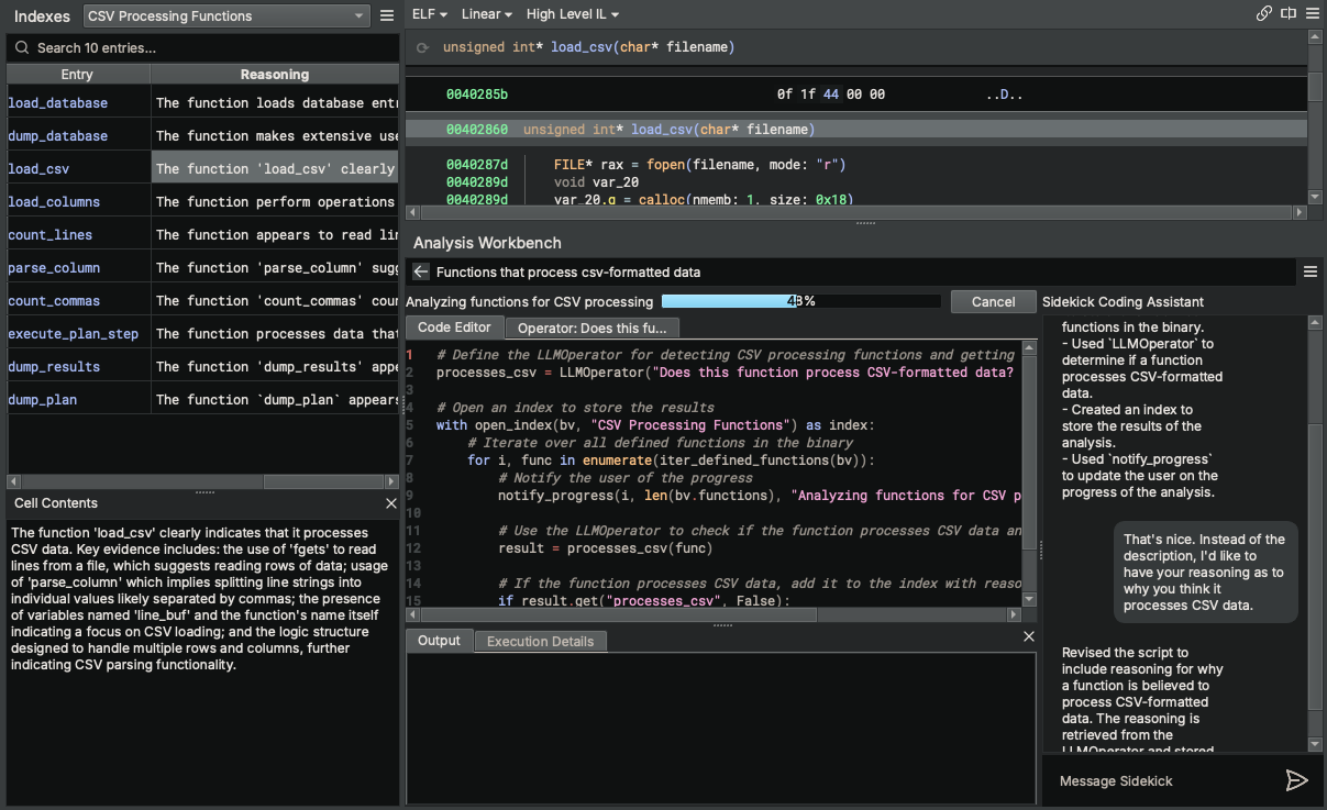 Run Analysis Workbench Script